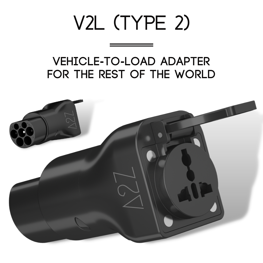 V2L (Type 2) | Vehicle-To-Load | Up to 20A | 12 Months Warranty