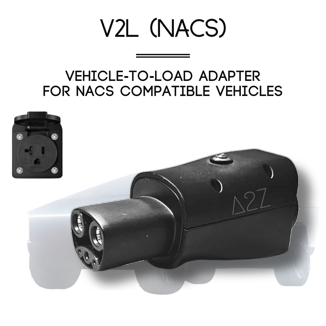 V2L (NACS/Tesla) | Vehicle-To-Load | Jusqu'à 20A | 12 mois de garantie