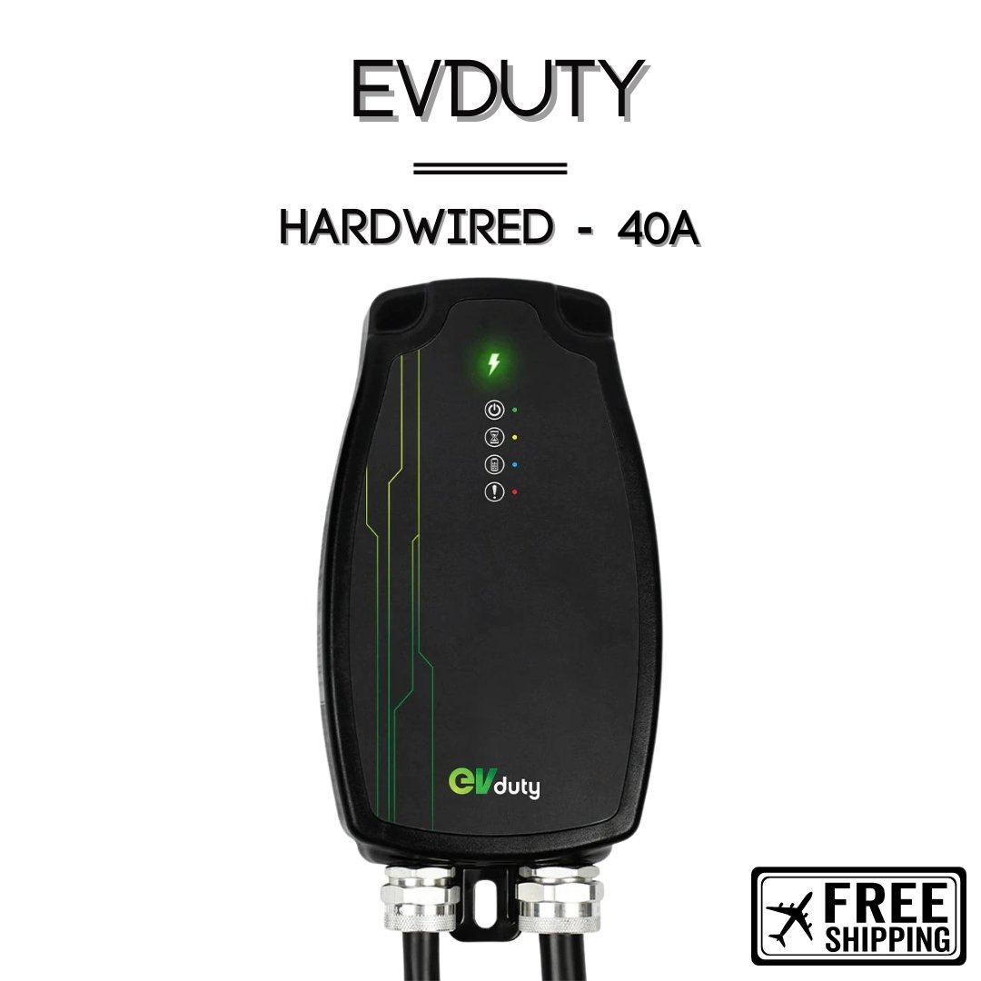 EVduty 40A Electric Vehicle Charging Station | Hardwired