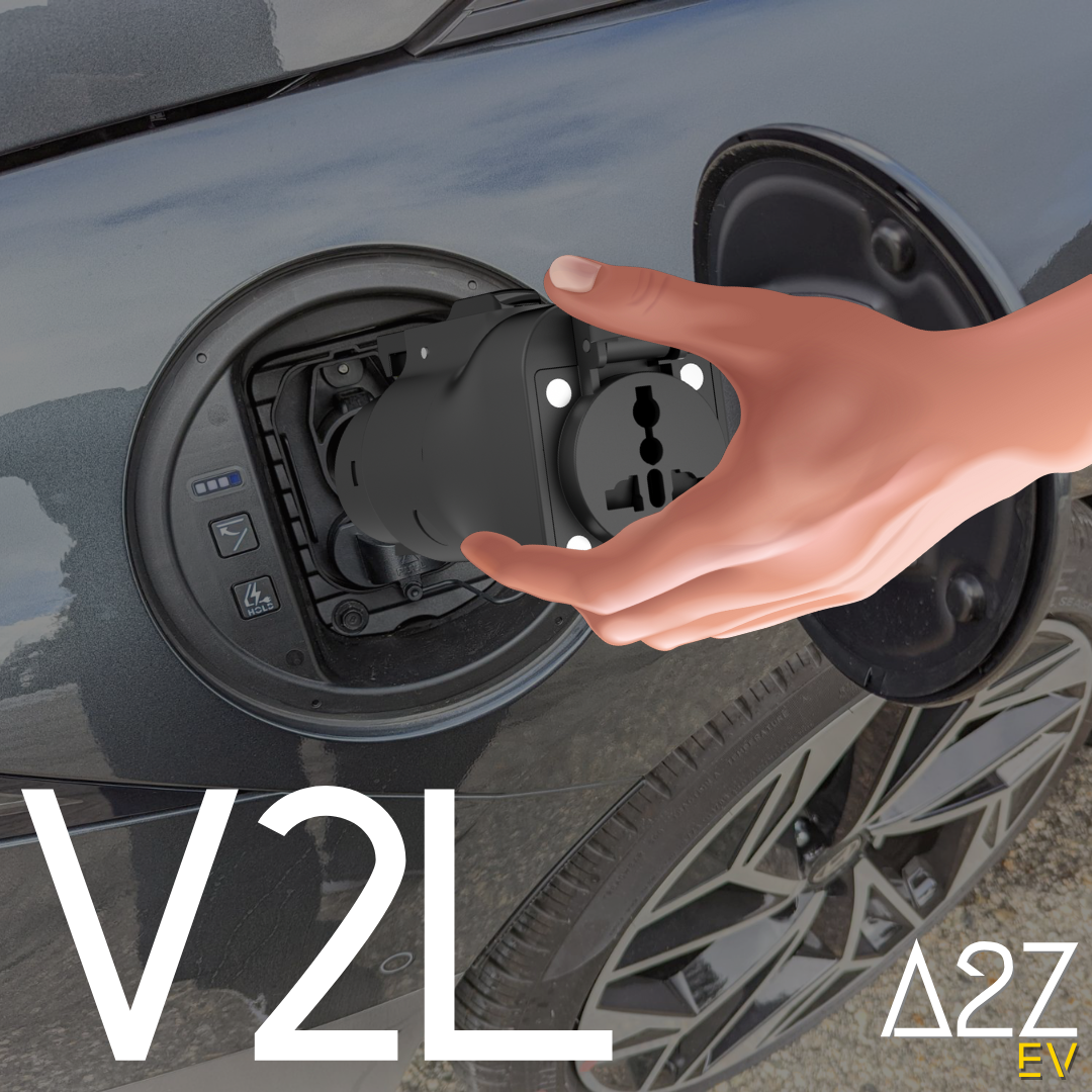 V2L (J1772) | Vehicle-To-Load | Pour l'Amérique du Nord | Jusqu'à 20A | 12 mois de garantie