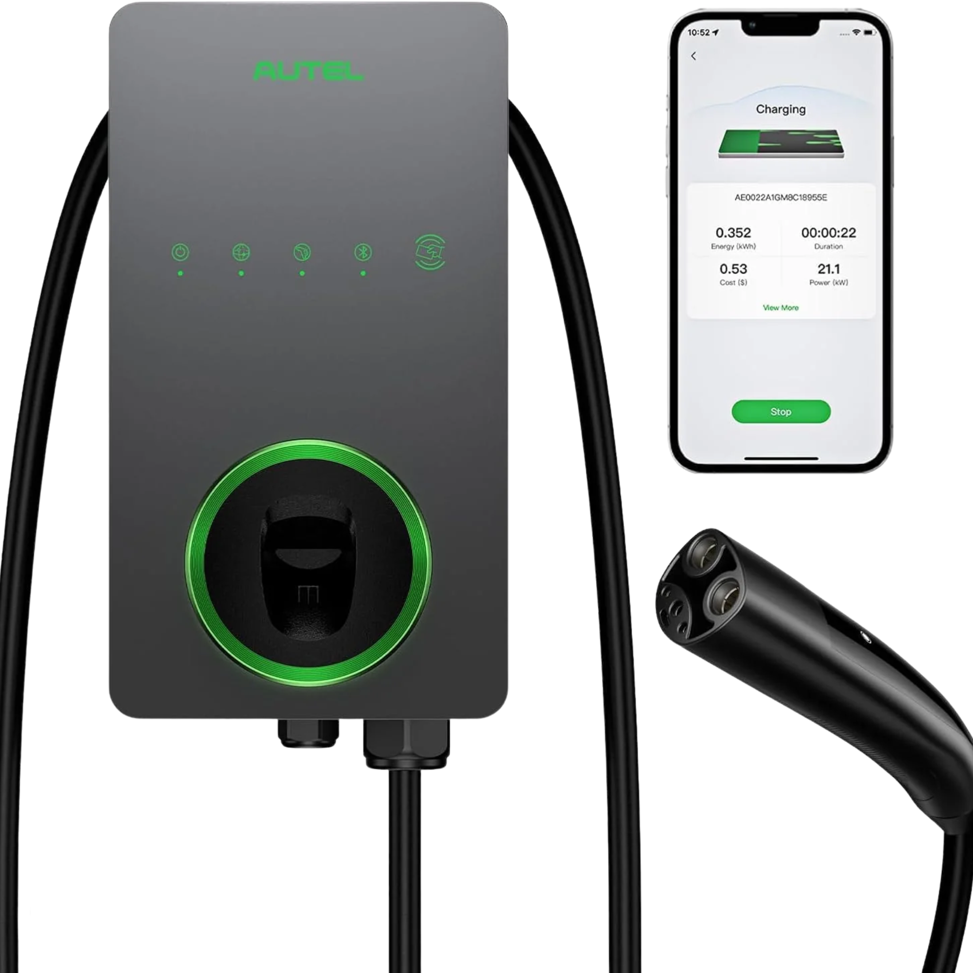 Autel MaxiCharger AC Elite Home 50A EV Charger | NACS Connector