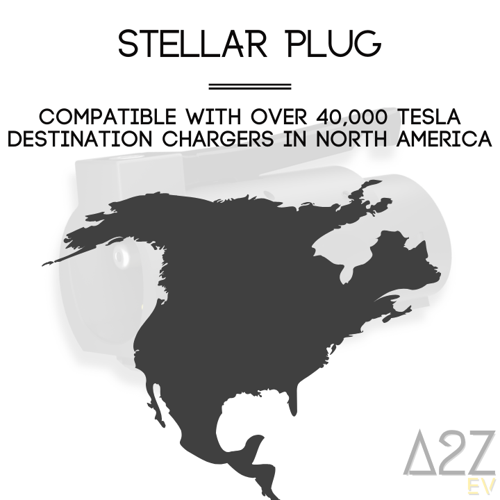 Tesla To J1772 | Jusqu'à 80A | 20kW | 12 mois de garantie