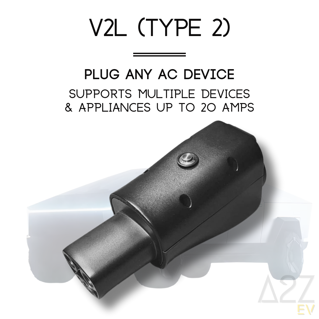 V2L (NACS) | Vehicle-To-Load | Jusqu'à 20A | 12 mois de garantie