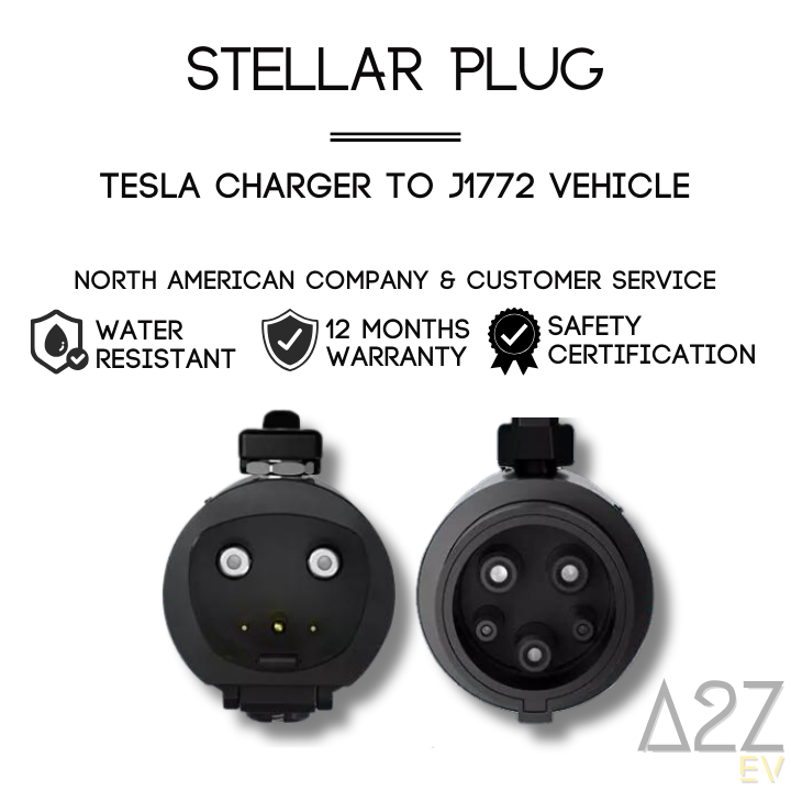 AKSESROYAL Tesla Charger to J1772 Compatible Charging Adapter