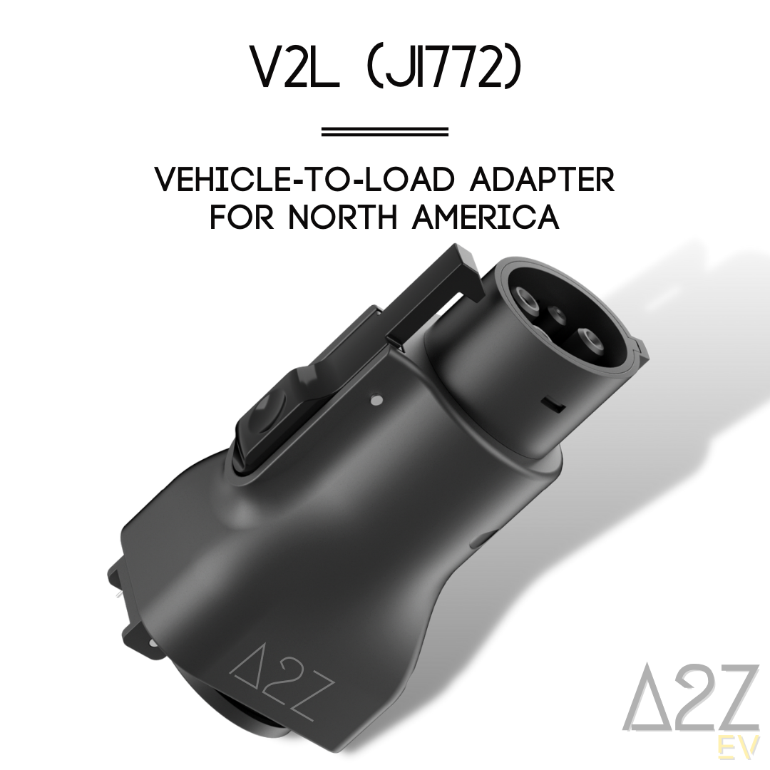 V2L (J1772) | Vehicle-To-Load | Pour l'Amérique du Nord | Jusqu'à 15A | 12 mois de garantie