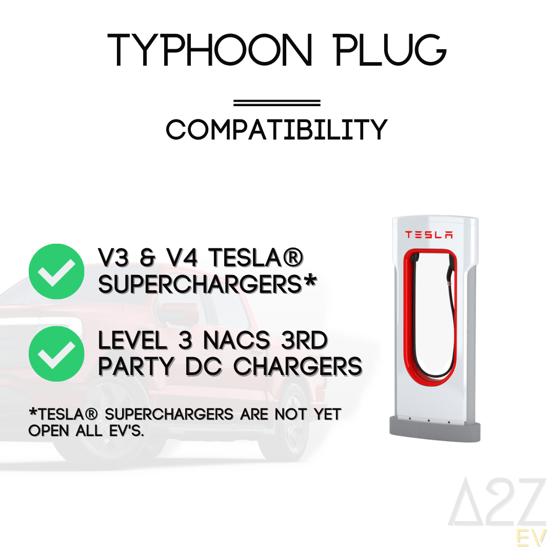 NACS (Tesla® Supercharger & NACS 3RD PARTY DC CHARGERS) to CCS1 Adapter | 500A | 1000V | DC | 12 Months Warranty
