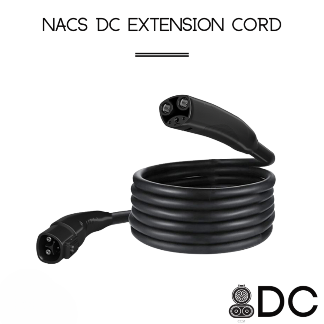 DC | NACS Extension Cord | 6-9 FT (2-3 meters)