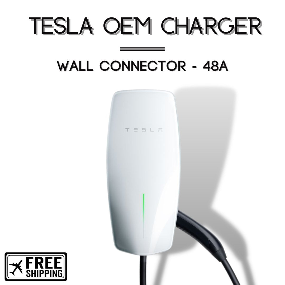 Connecteur mural Tesla - 48A - OEM - A2Z EV